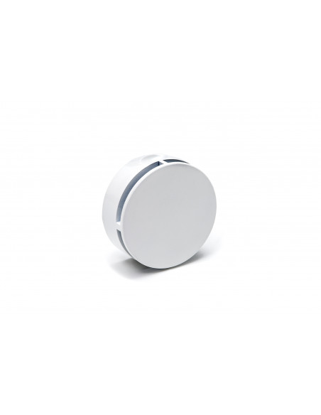 Dampfauslass Weiß rund