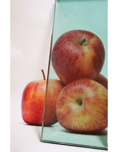 Dampfbadtür Glasfarbe Grün