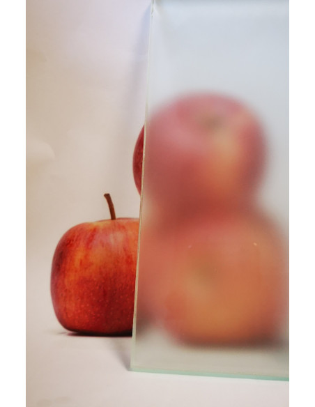 Dampfbadtür Glasfarbe Weiß Satiniert