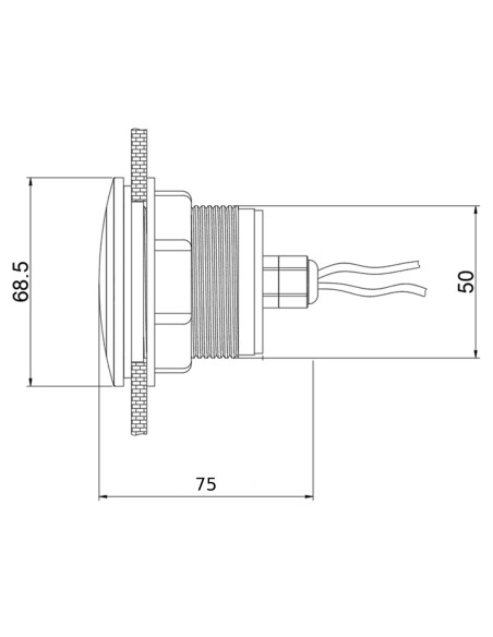 Einzel- LED RGB Farblicht Einbauspot