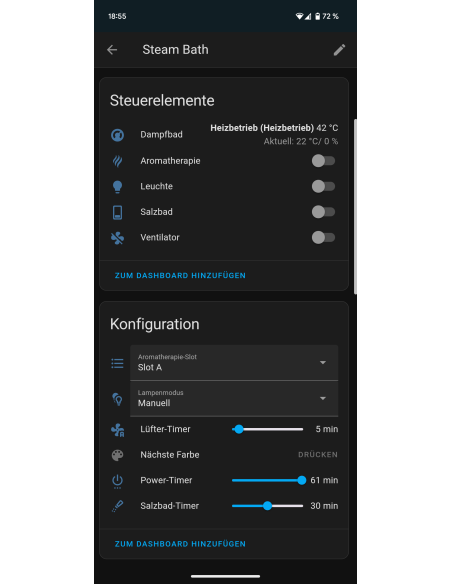 TOLO APP Steuerbox / IOS - Android - Smart Home Assistant