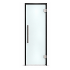 Steam room door glass color transparent