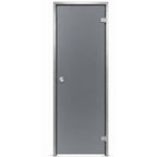 Steam room door glass color gray