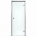 Steam room door glass color white satin finish