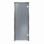 Steam room door glass color gray