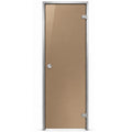 Steam room door glass color bronze