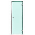 Steam room door glass color green